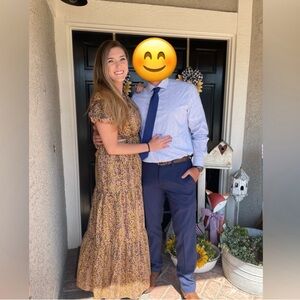 Cut out cheetah dress